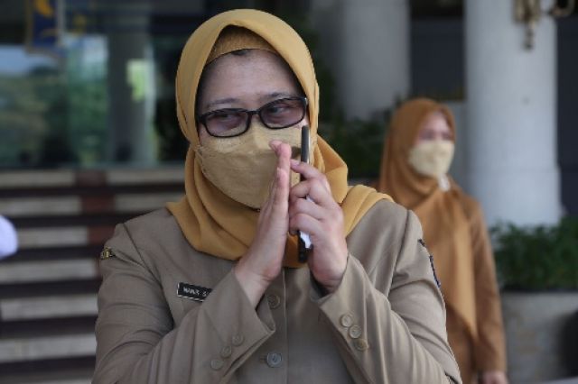 Kasus Aktif Covid-19 di Surabaya Turun, HAH Nol Pasien