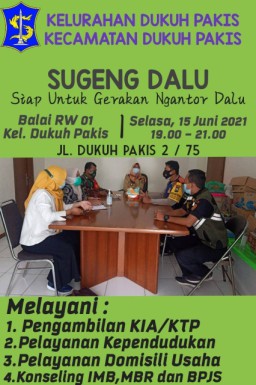 Camat dan Lurah Jemput Bola 'Ngantor' di Balai RW