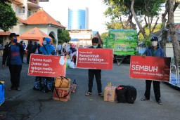 Kinerja Pemkot Surabaya Membuahkan Hasil, Sebanyak 923 Pasien Covid-19 Akhi