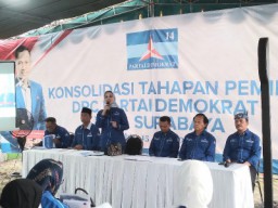 Konsolidasi Tahapan Pemilu DPC Partai Demokrat Kota Surabaya