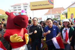 Trophy Experience Piala Dunia U-17 Disambut Meriah di Surabaya