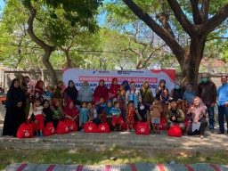 Yayasan BDH Peduli dan PT Pertamina Gelar Kegiatan Sosial Bagikan Sembako di Kecamatan Bulak