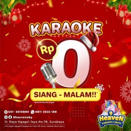 Nikmati Promo Rp 0 di 9 Heaven Karaoke & Resto