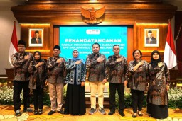NPHD Resmi Diteken, Anggaran Pilkada 2024 di Jatim Sejumlah 845 Milliar