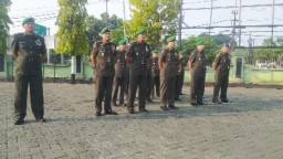 Korem 084/Bhaskara Jaya Gelar Upacara Peringatan Hari Juang TNI AD Ke-78 Tahun 2023
