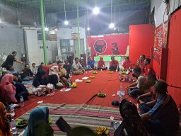 Anas Karno Blusukan kampung, Sambung Roso menangkan Ganjar-Mahfud