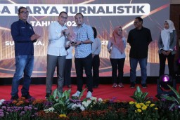 Di Awarding Jurnalistik dan Potas Award 2023, Wali Kota Eri Bicara Sinergitas dengan Media