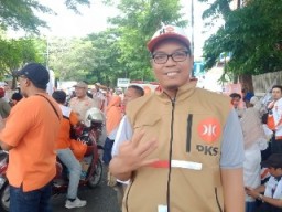 Hadir di Flasmob PKS, Caleg Dapil 3 Mas Rizki Optimis Raih Suara di DPRD Kota Surabaya