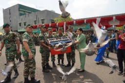 Korem 084/BJ dan Kodim Jajaran Gelar Bazar Ramadhan 1445 H / 2024 M