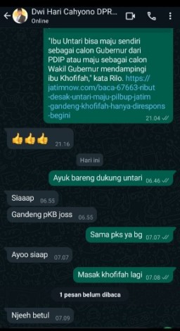 Sri Untari Kembali Dapat Dukungan dari PBB dan PKS untuk Maju Pilgub Jatim