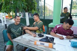 Prajurit dan PNS Korem 084/BJ Mengikuti Garjas Periodik Semester I TA. 2024