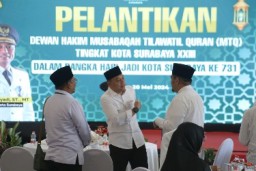Pertahankan Juara Umum di Tingkat Jatim, Wali Kota Eri Cahyadi Lantik Dewan MTQ Surabaya