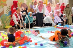 Kolam Renang Tirta Bunda Dilengkapi Tempat Bermain Anak hingga Instruktur Pendamping