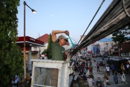 Pemkot Surabaya Rampungkan Penataan Kabel Utilitas Bawah Tanah di Jalan Rajawali
