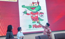 KPU Kota Surabaya Perkenalkan Si Mbois, Mars dan Jingle Pemilu Walikota 2024