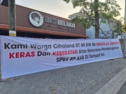 Warga Citraland Tolak Rencana Berdirinya SPBU