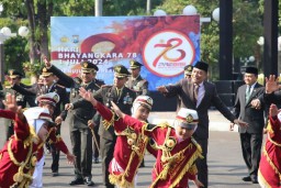 HUT ke-78 Bhayangkara, Surabaya Berkomitmen Ciptakan Lingkungan Aman dan Kondusif