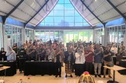 Pj bupati jeneponto buka rapat koordinasi dan evaluasi Pelaksanaan Deteksi Dini Penyakit Pitensi KLB