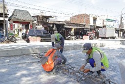 Betonisasi Segmen 7-8 Dupak Rukun Capai 22 persen, Pemkot Surabaya Targetkan Selesai Agustus 2024