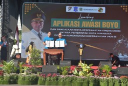 Pemkot Surabaya Luncurkan Aplikasi Awasi Boyo saat Harkopnas ke-77