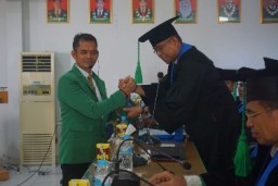 Kepala Dinas Kominfo Kabupaten Jeneponto, Sulaeman Natsir, S.Kom., M.A.P Promosi Doktor