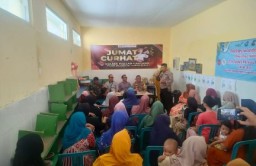 Wakili Pgs Danramil Pabean Cantian, Babinsa Ikuti Jum'at Curhat di Wilayah