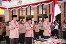 Wali Kota Eri Resmi Dilantik sebagai Ketua Majelis Pembimbing Cabang Pramuka Kota Surabaya