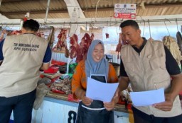 Pasokan Terjaga Harga Daging di Surabaya Stabil