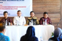 Junaedi Bakri Hadiri Rakor Pengendalian Inflasi Wilayah Selatan Provinsi Sulawwsi Selatan