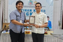 Kepala Dinas Kominfo dan Statistik Kabupaten Jeneponto Menjadi Narasumber pada Latihan Kader II HPMT