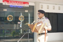 Upacara Peringatan Hari Agraria dan Tata Ruang 2024 di Kantor Pertanahan Kabupaten Jeneponto