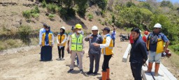 Pj Bupati Jeneponto Tinjau Progres Pengerjaan Saluran Induk Irigasi Kelara Karalloe