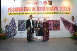 Luncurkan 6 Motif Batik Surabaya Edisi Kedua di Kota Lama, Pemkot Promosikan Potensi Ekonomi Kreatif