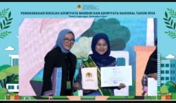 20 SD-SMP Sabet Penghargaan Adiwiyata Nasional dan Mandiri 2024