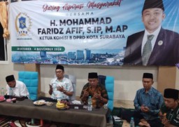 M. Faridz Afif Kawal Aspirasi Masyarakat Jelang Musim Hujan