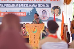 Pembukaan KMD Pembina Pramuka dan Jambore On the Air – Jambore On the Internet di Jeneponto