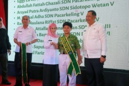 Pemkot Surabaya Gelar Penyelempangan Finalis Pangeran dan Putri Lingkungan Hidup Tahun 2024