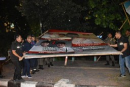 Masa Tenang Pilkada 2024, Pemkot Surabaya bersama KPU dan Bawaslu Mulai Tertibkan APK
