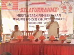 Musran Terpilih Menjadi Ketua BPD Kerukunan Keluarga Sulawesi Selatan Kabupaten Sidoarjo