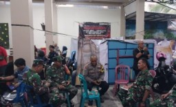 Danramil Bubutan Pastikan Rekapitulasi Surat Suara Aman dan Lancar