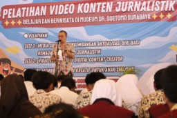 Pemkot Surabaya bersama BK3S dan YKAI Jatim Gelar Pelatihan Video Konten Jurnalistik