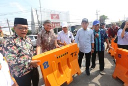 Warga Babat Jerawat Gelar Tasyakuran Box Culvert Kelar