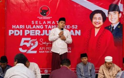 HUT Ke-52 PDI Perjuangan, Abdul Ghoni Mukhlas Ni’am Gelar Doa Bersama Bertema “Satyam Eva Jayate”