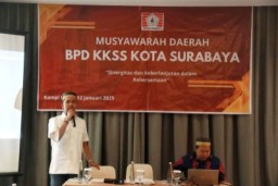 Muhammad Yusuf Terpilih Aklamasi Kembali Pimpin BPD KKSS Kota Surabaya