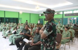 Kodim 0830/Surabaya Utara Gelar Donor Darah Bersama Persit KCK Cabang XLIX Dim 0830