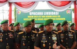 Tiga Kodim di Surabaya Resmi Dilikuidasi