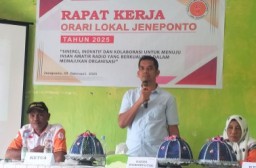 Kadis Kominfo Tekankan Kolaborasi ORARI Lokal Jeneponto melalui KIM dalam Rapat Kerja 2025
