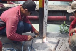 Pemkot Surabaya Segera Normalisasi Sungai Kalianak, Tahap Awal Mulai Lakukan Penentuan Batas