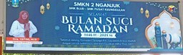 SMKN 2 Nganjuk Sambut Bulan Suci Ramadan 1446 H / 2025 M dengan Penuh Khidmat