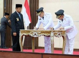 Pelantikan Bupati Jeneponto H. Paris Yasir dan Wakil Bupati Islam Iskandar